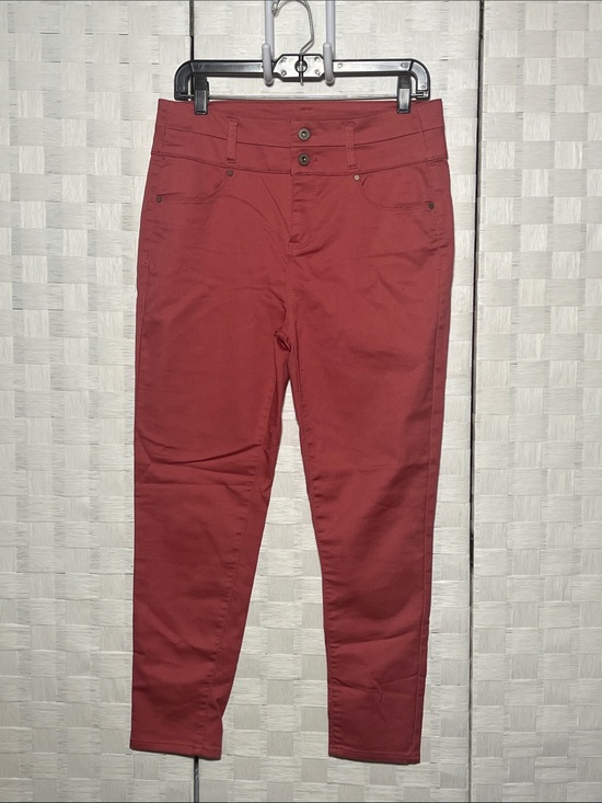 love, Fire Pants - love, Fire Women's Skinny Pants in Deep Red